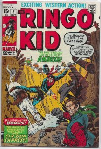 Ringo Kid   # 5 VG (Marvel Western, 1970) Severin, Maneely