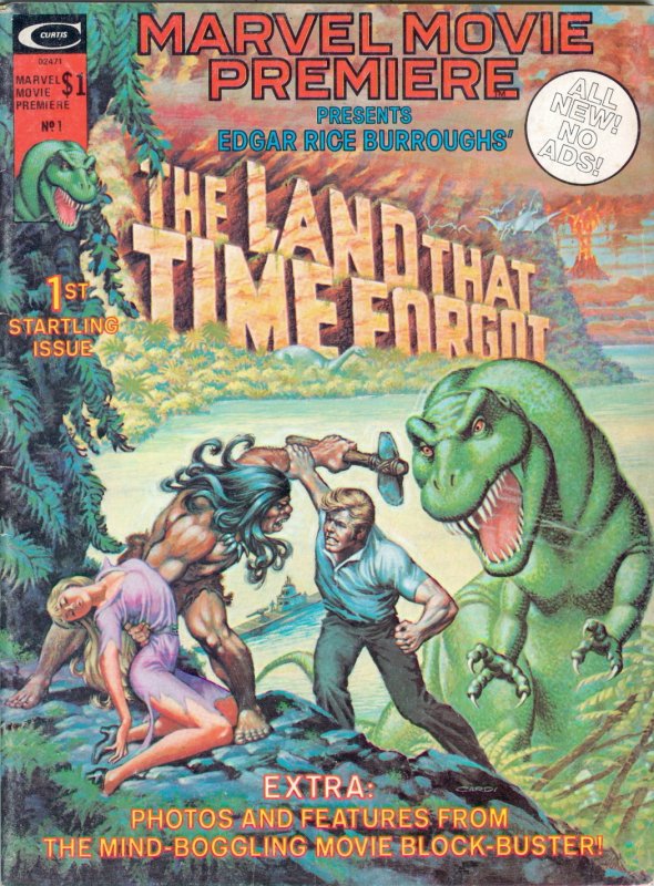 Marvel Movie Premiere #1 The Land That Time Forgot  Edgar Rice Burroughs