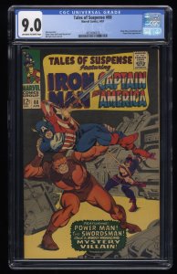 Tales Of Suspense #88 CGC VF/NM 9.0 Iron Man Captain America!