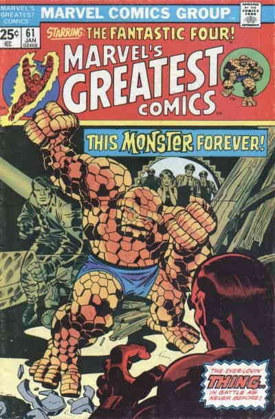 Marvel's Greatest Comics #61 GD ; Marvel | low grade comic Fantastic Four 79 rep