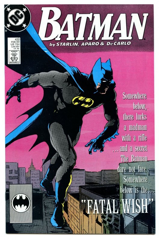 Batman 430 Feb 1989 NM- (9.2)