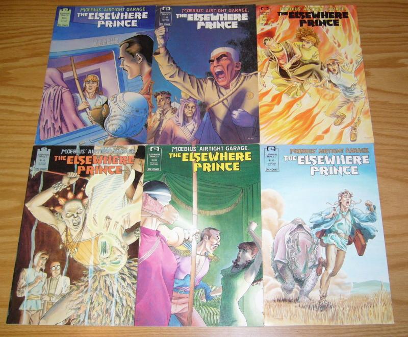 Moebius' Airtight Garage: Elsewhere Prince #1-6 VF/NM complete series 2 3 4 5