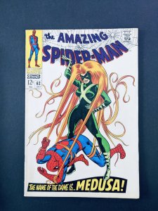 The Amazing Spider-Man #62. (1967) Romita Cover Art/Medusa VF/NM