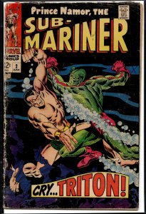 Sub-Mariner #2 (1968) Namor the Sub-Mariner