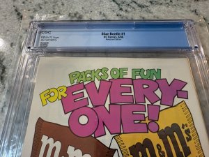 Blue Beetle # 1 CGC Graded 9.0 DC Comic Book 1986 JH23