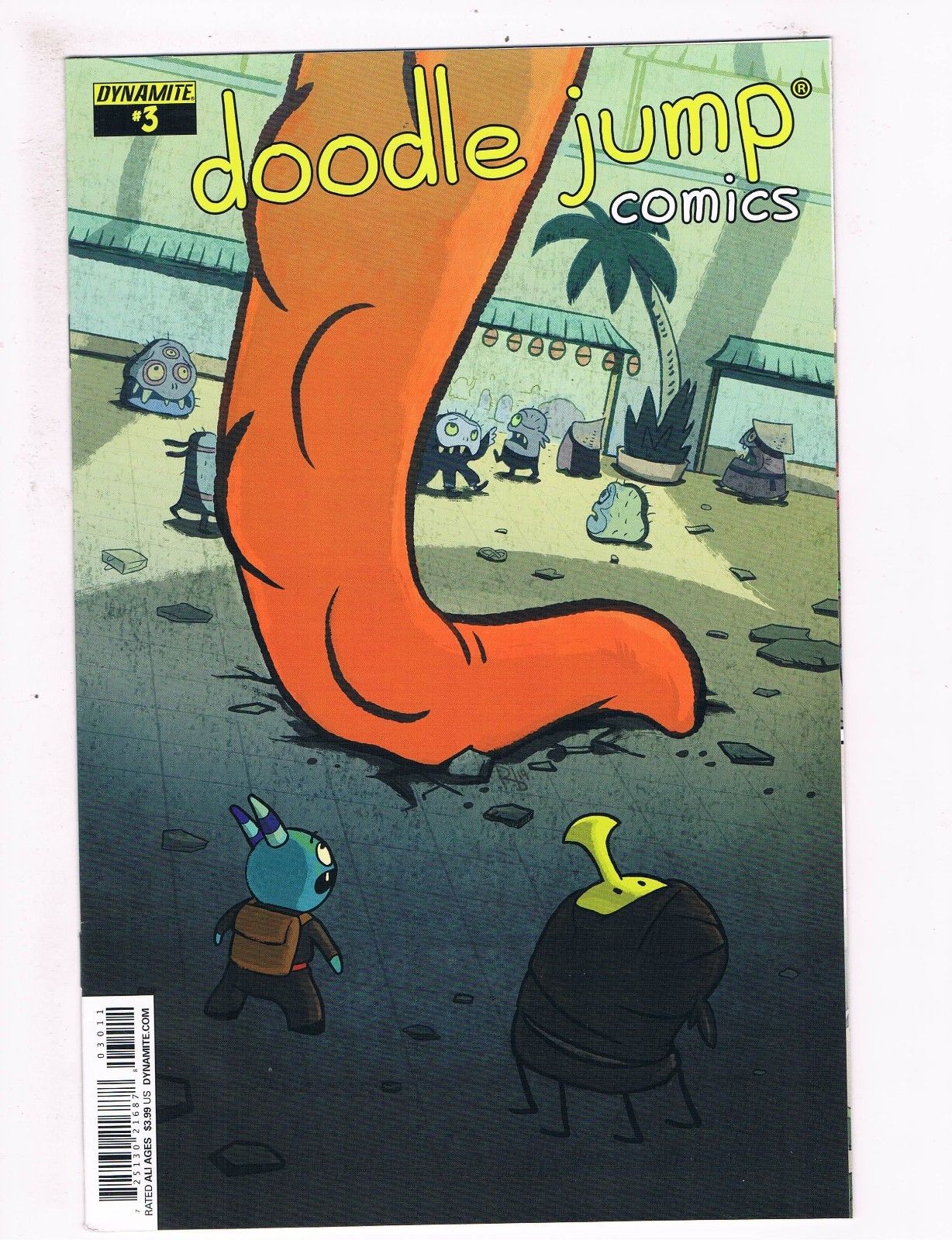 NYCC'13: Dynamite and Lima Sky Team for Doodle Jump Comic Book — Major  Spoilers — Comic Book Reviews, News, Previews, and Podcasts