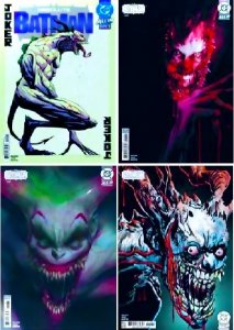 (2026) ABSOLUTE BATMAN #15 2nd PRINT 4 FOIL Variant Cover SET! 2/11/2026!