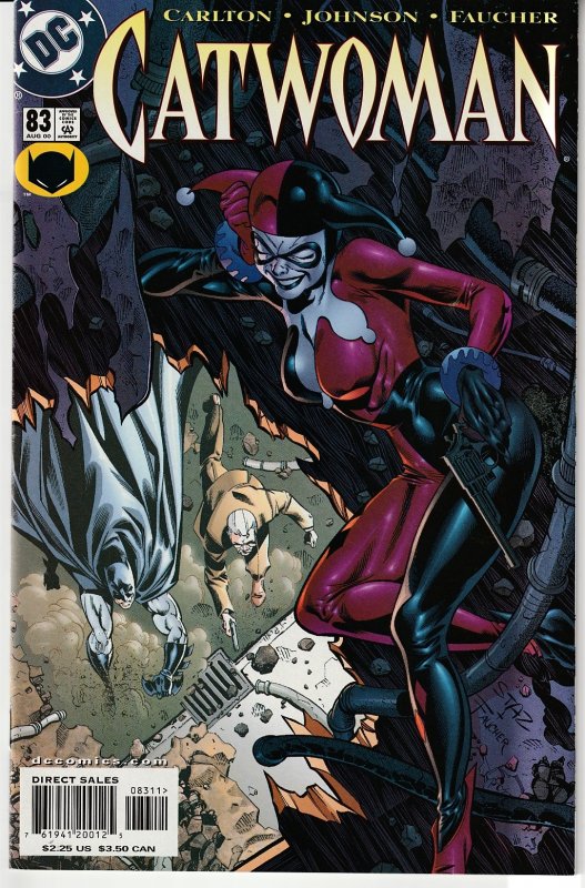 Catwoman(vol.1) # 80,81,82,83,84 Caged Heat Guest Starring HARLEY QUINN, BATMAN