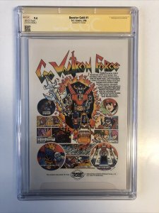 Booster Gold (1986) # 1 (CGC 9.4 SS) Sketch Jurgens | Canadian Price Variant CPV 