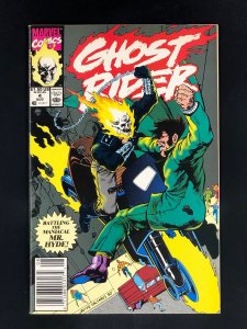 Ghost Rider #4 (1990) Battling Mr. HYDE!