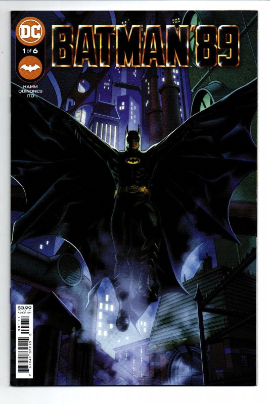 Batman '89 #1 Variant - Keaton - Burton - 2021 - NM 