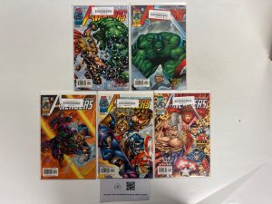 5 The Avengers Marvel Comic Books # 1 2 3 4 5 Iron Man Defenders Thor 6 JS40