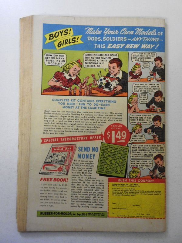 Famous Funnies #156 (1947) GD/VG Condition pencil bc and interior bc