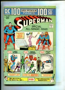 SUPERMAN #272 - 100 PAGES; SPECIAL ALL-MAGIC ISSUE! (4.5) 1974