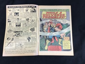 JOURNEY INTO MYSTERY #123 (5.5) WHILE A UNIVERSE TREMBLES!! 1965