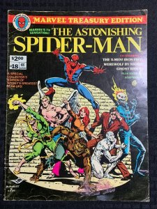 1978 THE ASTONISHING SPIDER-MAN Marvel Treasury #18 VG+ 4.5 Gil Kane / X-Men