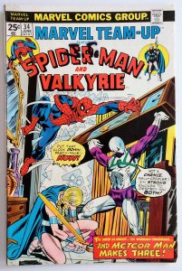 Marvel Team-Up #34 NEWSSTAND (FN/VF)(1975)