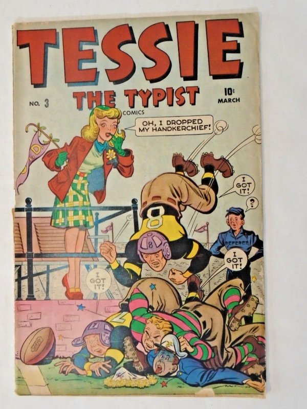 Tessie Typist (1944, Timely/Marvel) #3vg