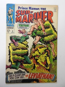 Sub-Mariner #3 (1968) VG+ Condition