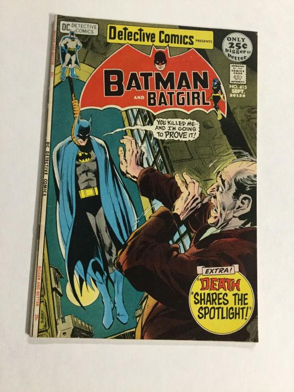 Detective Comics 415 Fn- Fine- 5.5 DC Comics