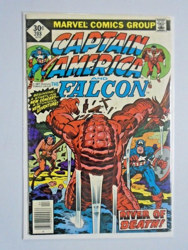 Captain America #208 -  1st First Series - see pics - 4.0 - 1977