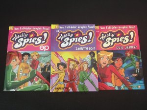 TOTALLY SPIES #1, 2, 3 Graphic Novel Digests