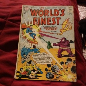 World’s finest #134 DC 1963 Silver age Superman batman Miss Arrowette appearance