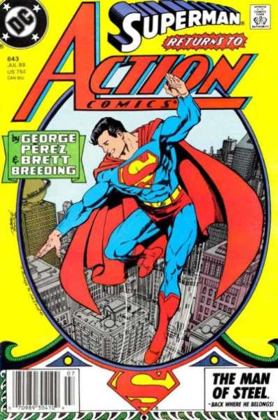 Action Comics (1938 series) #643, Fine+ (Stock photo)