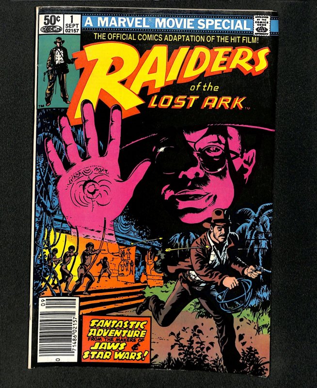 Raiders of the Lost Ark 1 Newsstand Variant Full Runs & Sets, Marvel