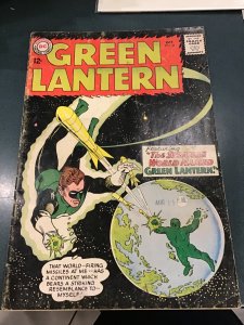 Green Lantern #24 (1963) mid grade origin, first Shark! VG/FN Wow!