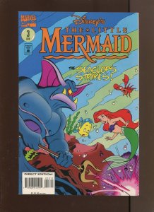 Disney's The Little Mermaid #3 - Fugate & Hunt Cover Art! (9.0) 1994