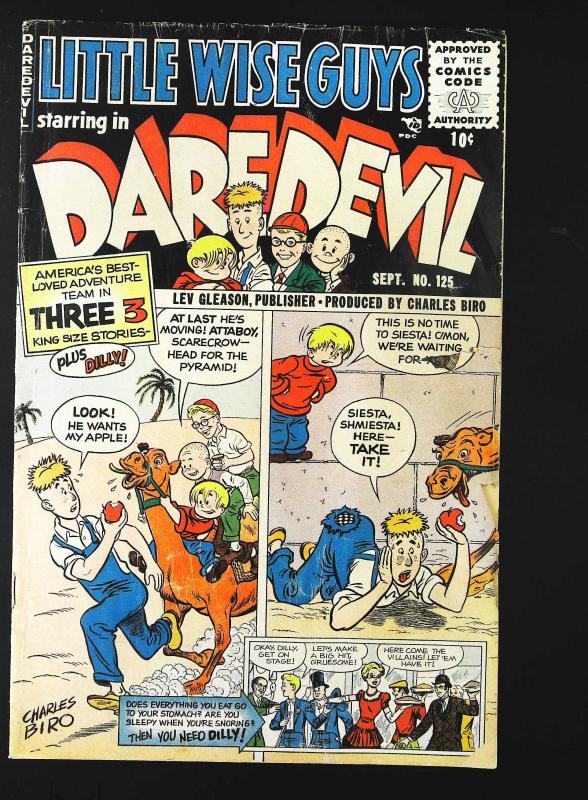 Daredevil Comics (1941 series) #125, VG- (Actual scan)