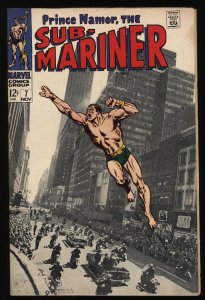 Sub-Mariner #7 Partial Photo Cover! Tiger Shark!