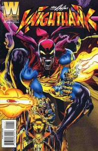 Knighthawk #1 VFNM Windjammer Acclaim Comics September Sept 1995