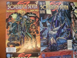 6 Near-Mint DC SOVEREIGN SEVEN (S7) #1 2 3 4 5 6 (1995) Claremont Turner Moore