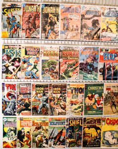 Big Lot of 50 Low Grade Reader Comics - Mostly Silver Age! *See Description