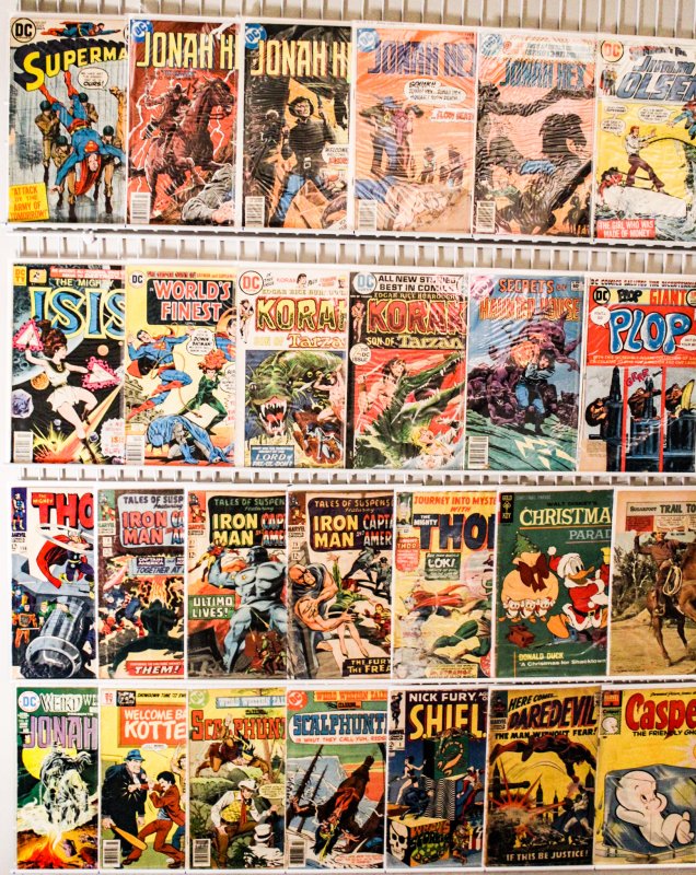 Big Lot of 50 Low Grade Reader Comics - Mostly Silver Age! *See Description