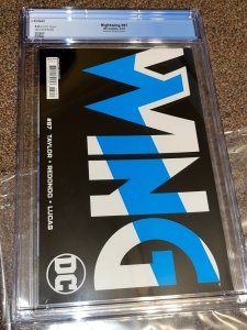 Nightwing 87 (2022), Rare Bruno Redondo 1:50 Variant Cover C, CGC Graded 9.8