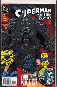 Action Comics #695 Embossed Cover (1994) Superman