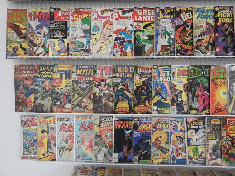 Huge Lot 150+ Low Grade Silver Bronze Age Comics W/X-Men, Thor, Batman+ MORE!!