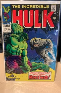 The Incredible Hulk #104 (1968) 4.0 VG a