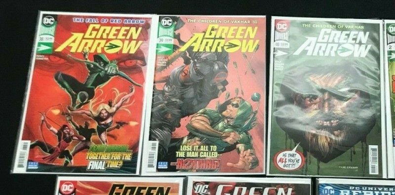 GREEN ARROW 9PC LOT (VF/NM) TV SHOW!! 1996-2018