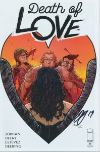 Death of Love #4 2018 Signed by Justin Jordan Image Comics EB200