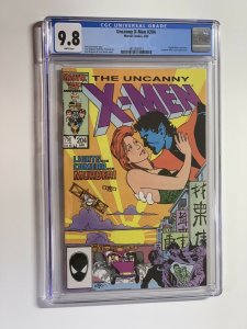uncanny X-Men 204 CGC 9.8 WhitePages 1986