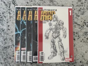 Ultimate Iron Man Complete Marvel Comics Series # 1 2 3 4 5 NM Hulk 15 CH23