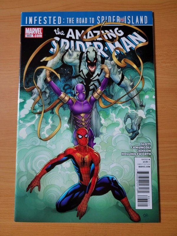 Amazing Spider-Man #663 ~ NEAR MINT NM ~ 2011 Marvel Comics