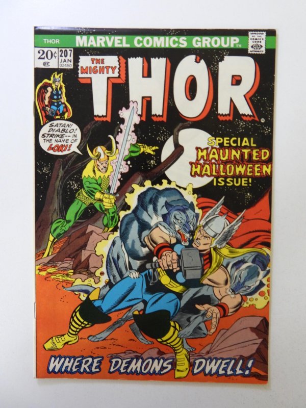 Thor #207 (1973) VF- condition