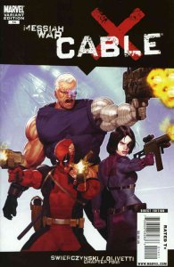 Cable (2nd Series) #14A VF/NM ; Marvel | Messiah War 4 variant Deadpool