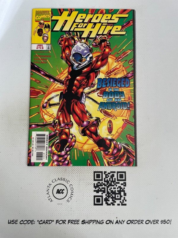 Heroes For Hire # 13 NM Marvel Comic Book Ant-Man Avengers Hulk Thor 12 J214