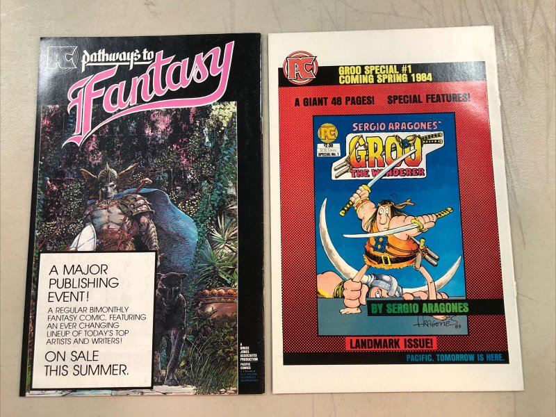 Vanity (1984) #1 & 2 (VF+/NM) Complete Set Will Meugnoit story/art Pacific